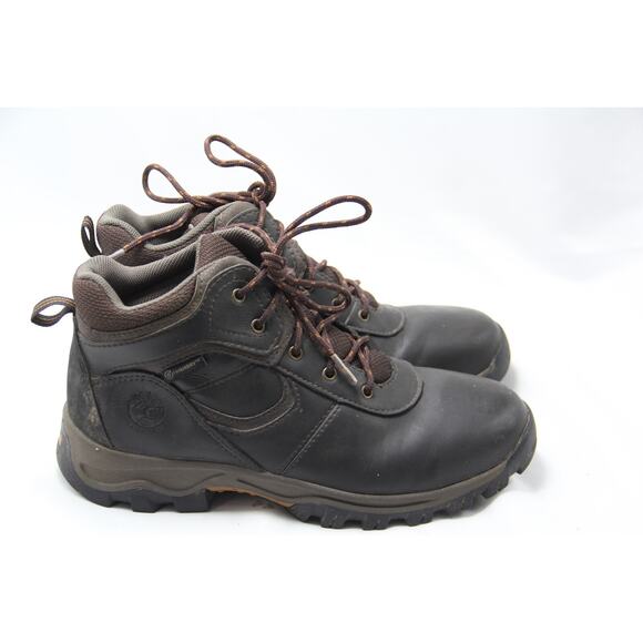 Timberland Other - Timberland Mt Maddsen Boots Boys Youth 5.5 Waterproof Brown Leather Hiking A14IB
